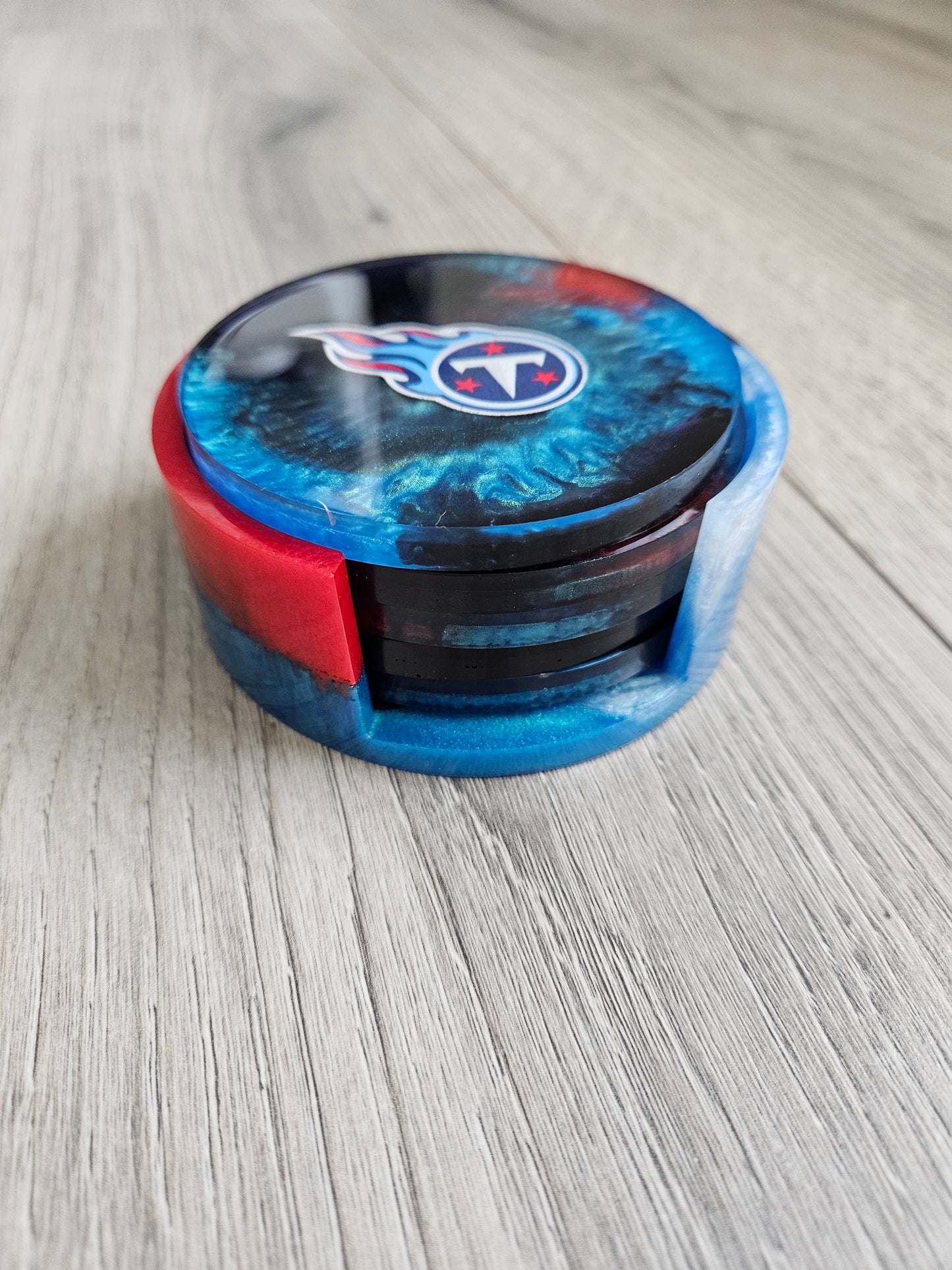 Coaster Set | Custom Team Logo | Football | Game Day