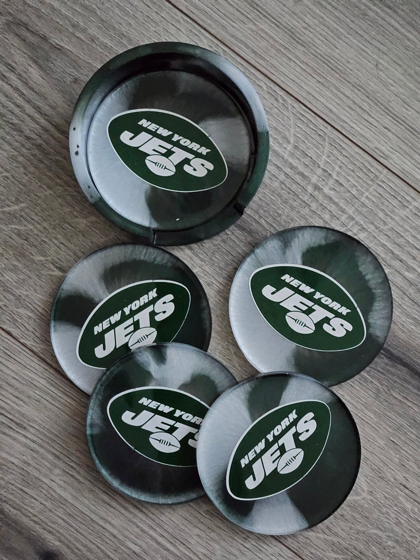 Coaster Set | Custom Team Logo | Football | Game Day