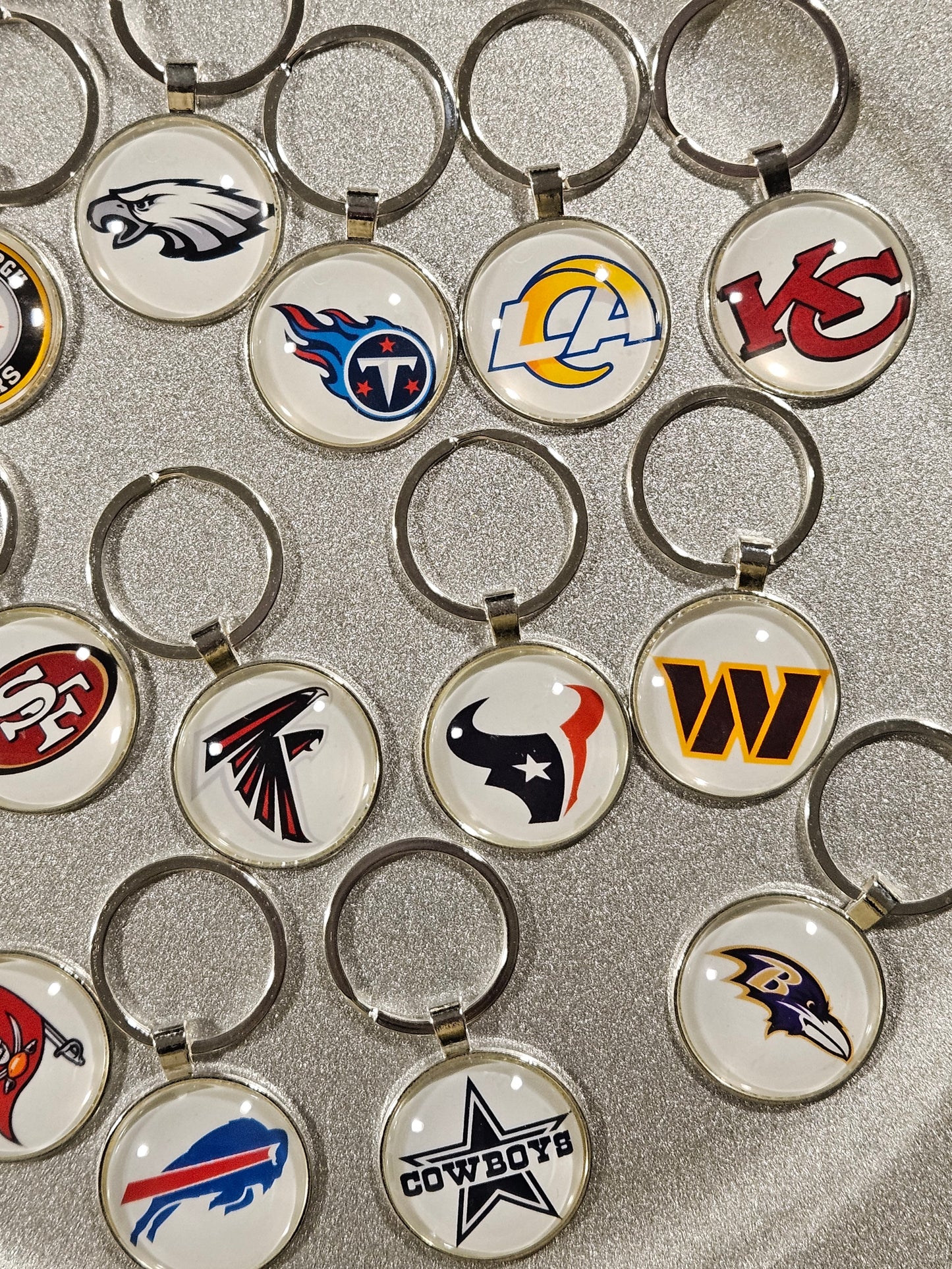 Sport Keyring | Lady Fan | Favorite Team | Football | College