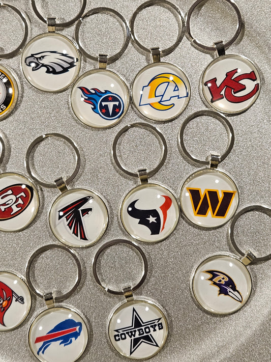 Sport Keyring | Lady Fan | Favorite Team | Football | College