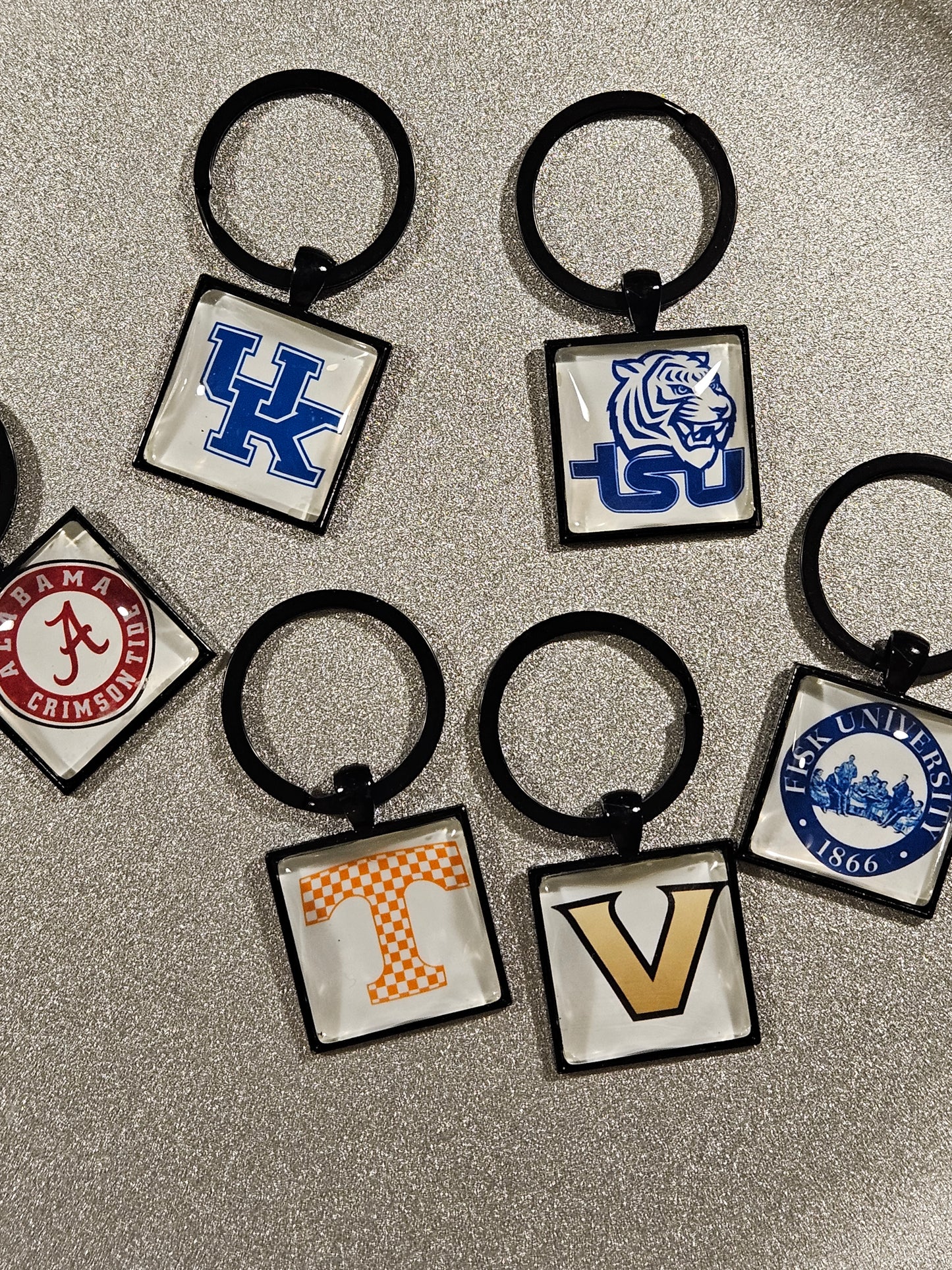 Sport Keyring | Lady Fan | Favorite Team | Football | College