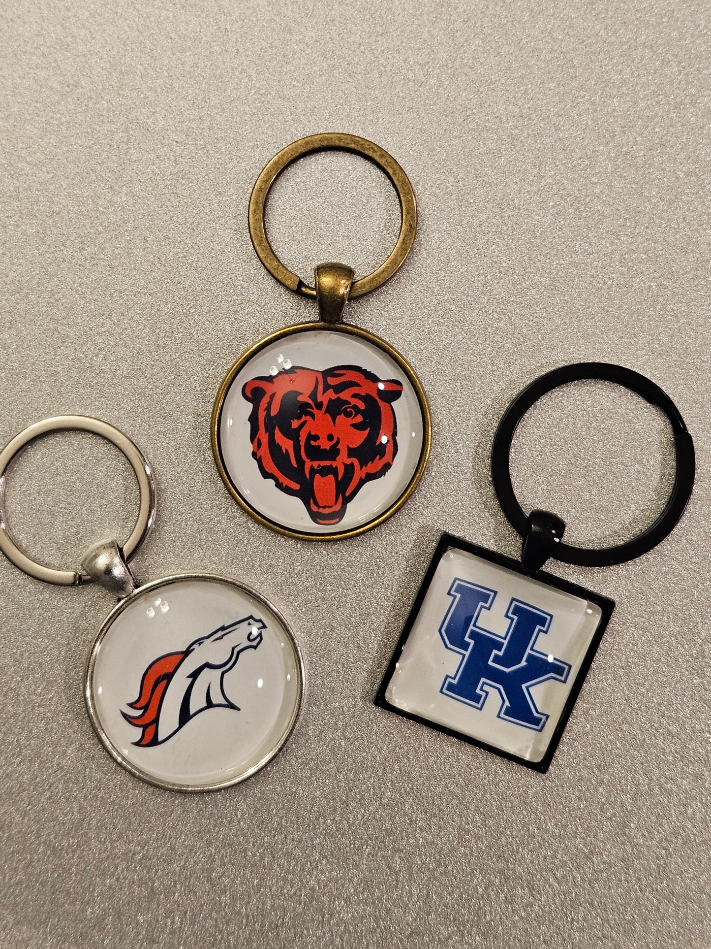 Sport Keyring | Lady Fan | Favorite Team | Football | College