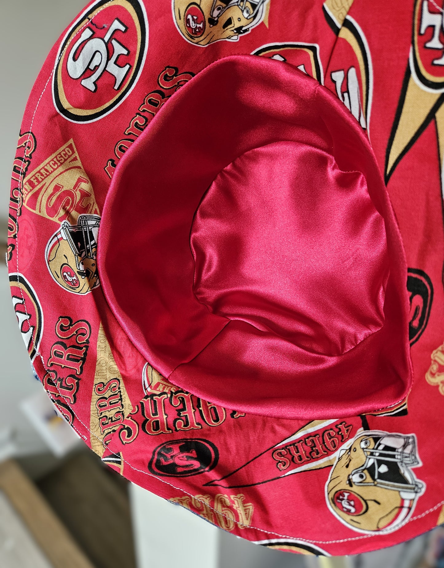 Scrappy Denim Game Day Bucket Hat | 49ers