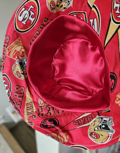 Scrappy Denim Game Day Bucket Hat | 49ers