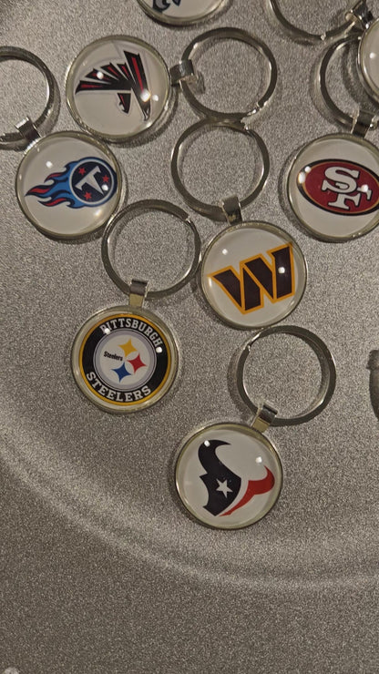 Sport Keyring | Lady Fan | Favorite Team | Football | College