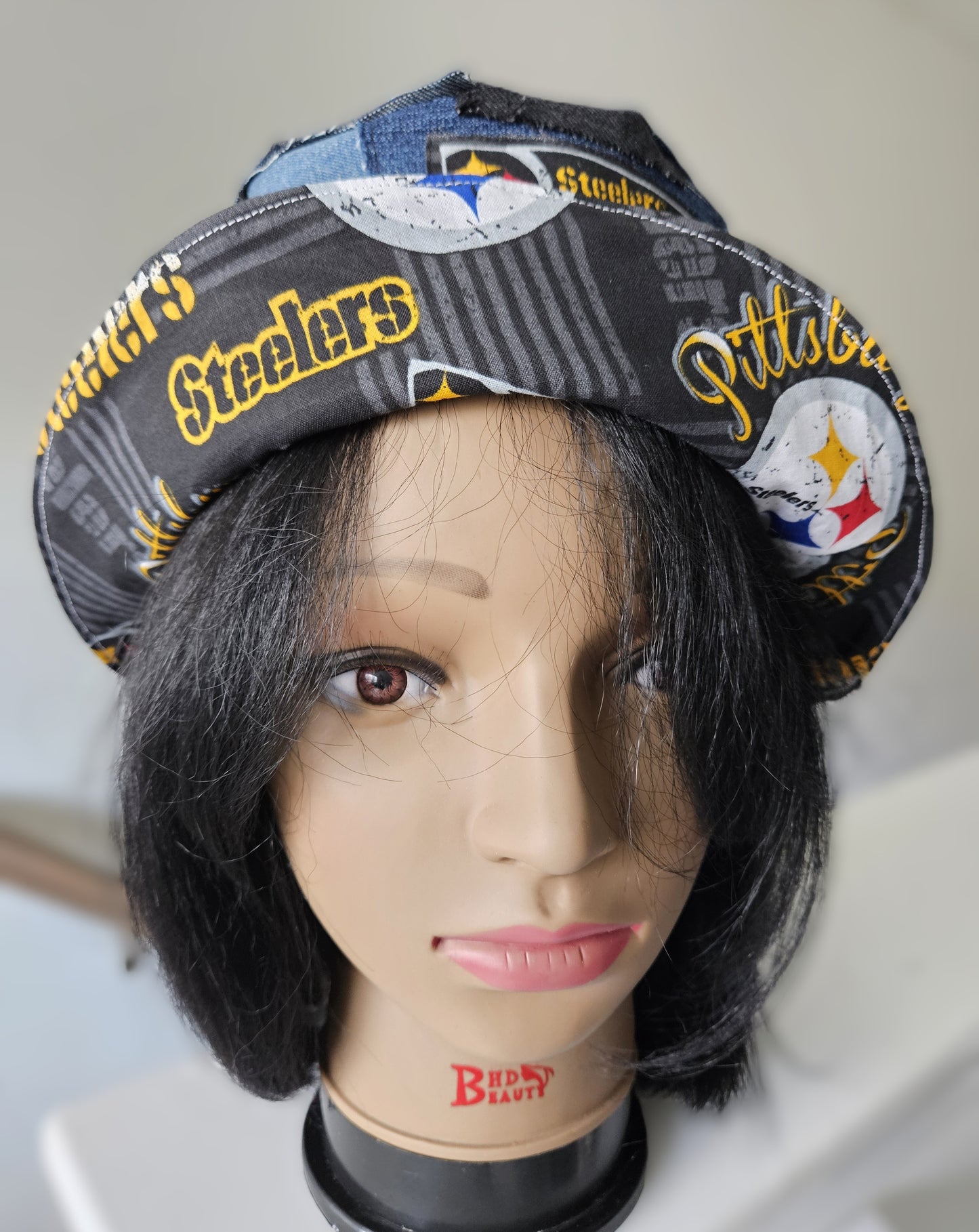 Scrappy Denim Game Day Bucket Hat | Steelers