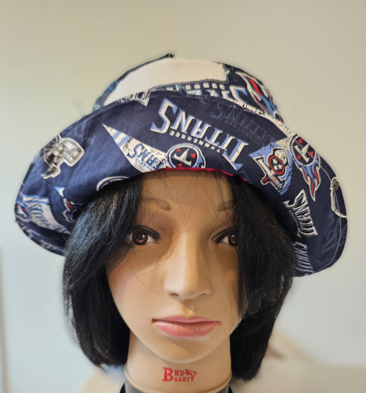 Scrappy Denim Game Day Bucket Hat | Titans