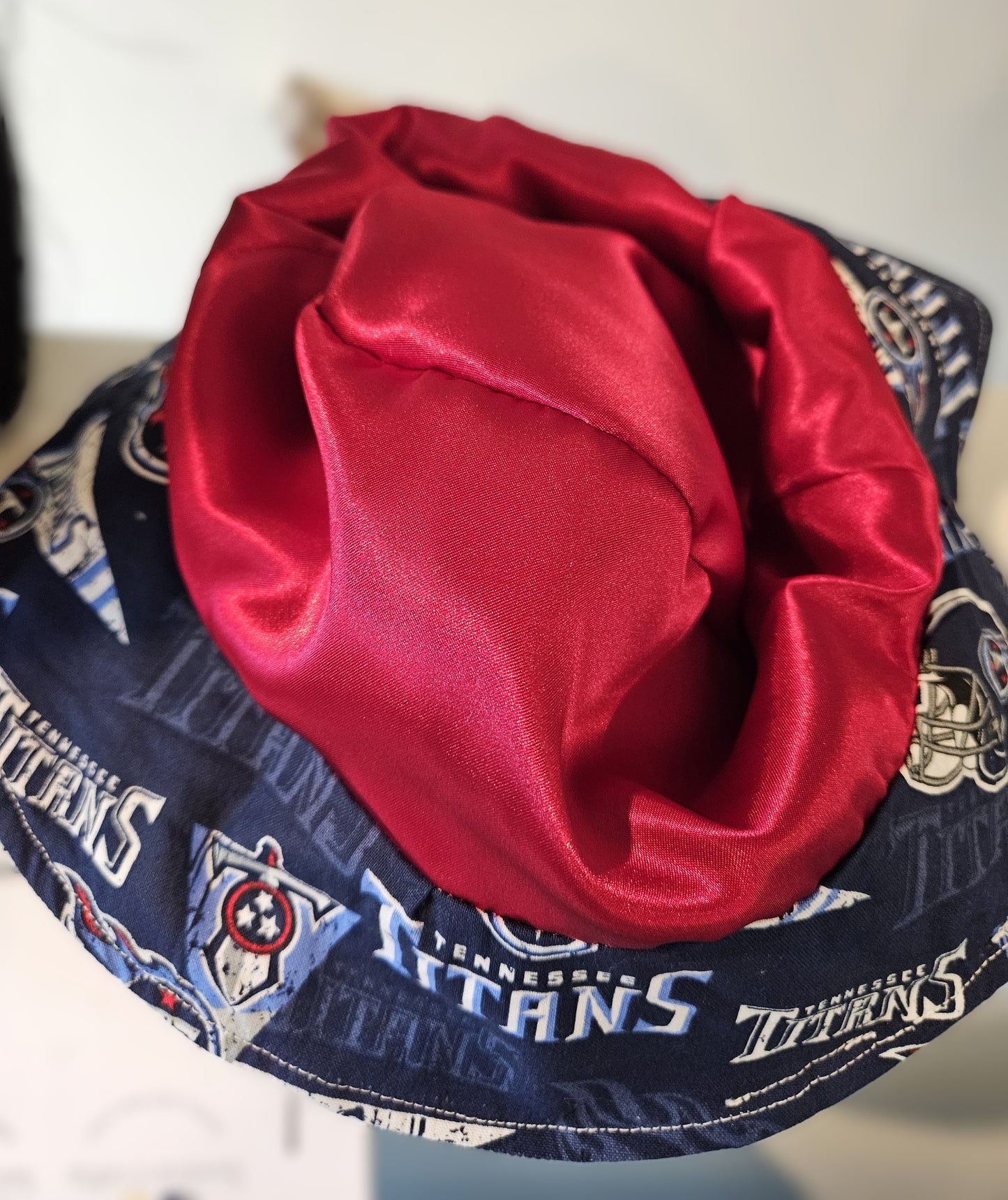 Scrappy Denim Game Day Bucket Hat | Titans